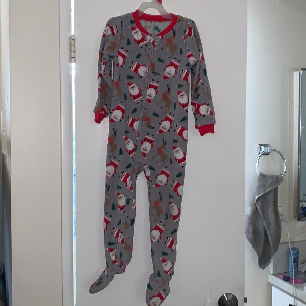 Carters one piece Christmas pjs